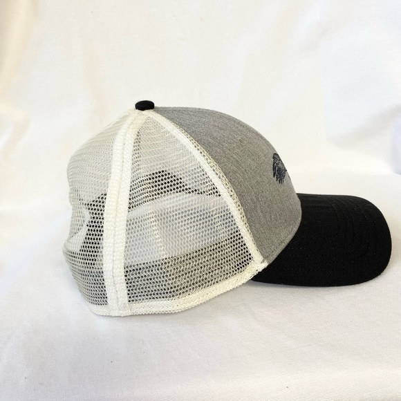 The North Face brand baseball cap adjustable gray and white with eagle snap back - Picture 7 of 7